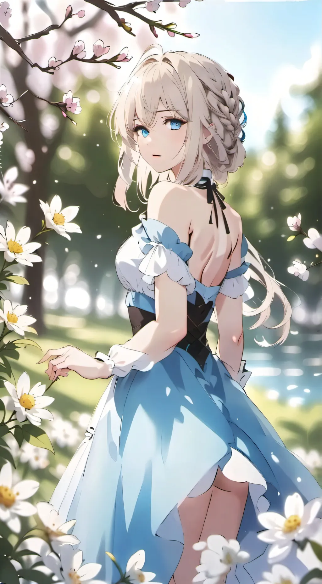 ai character: Aura background