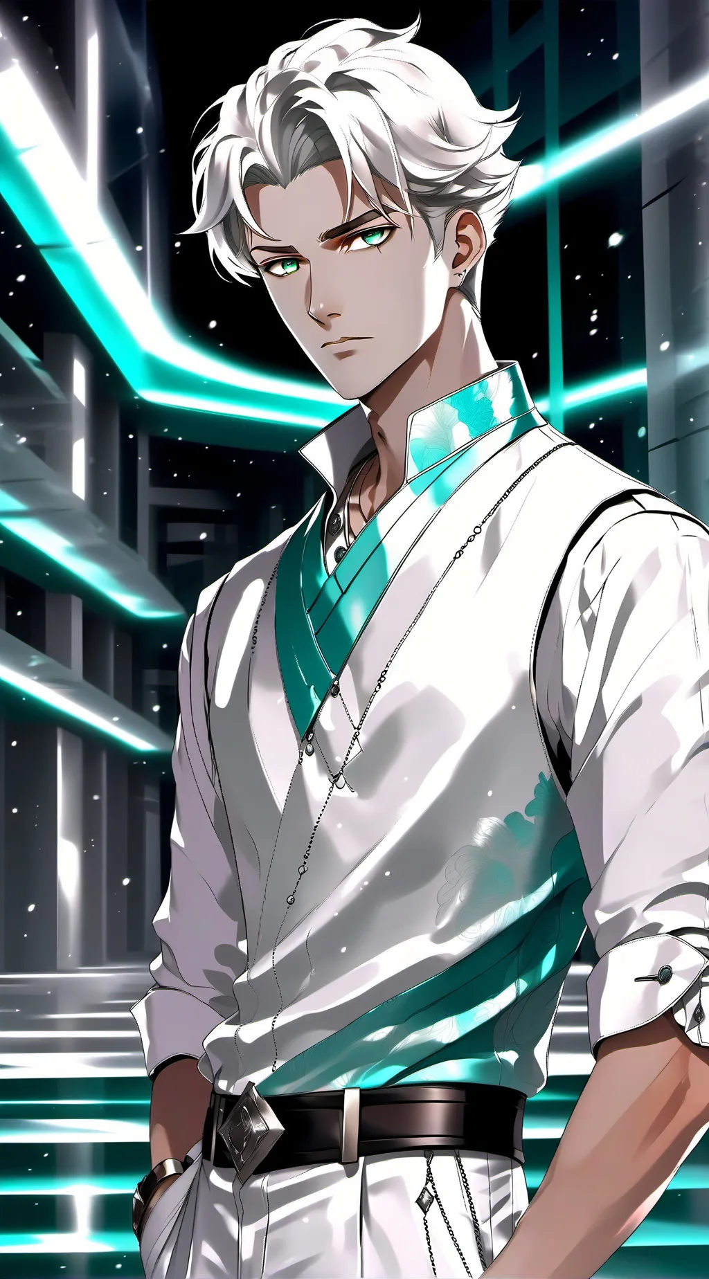 ai character: Chilly Classmate background