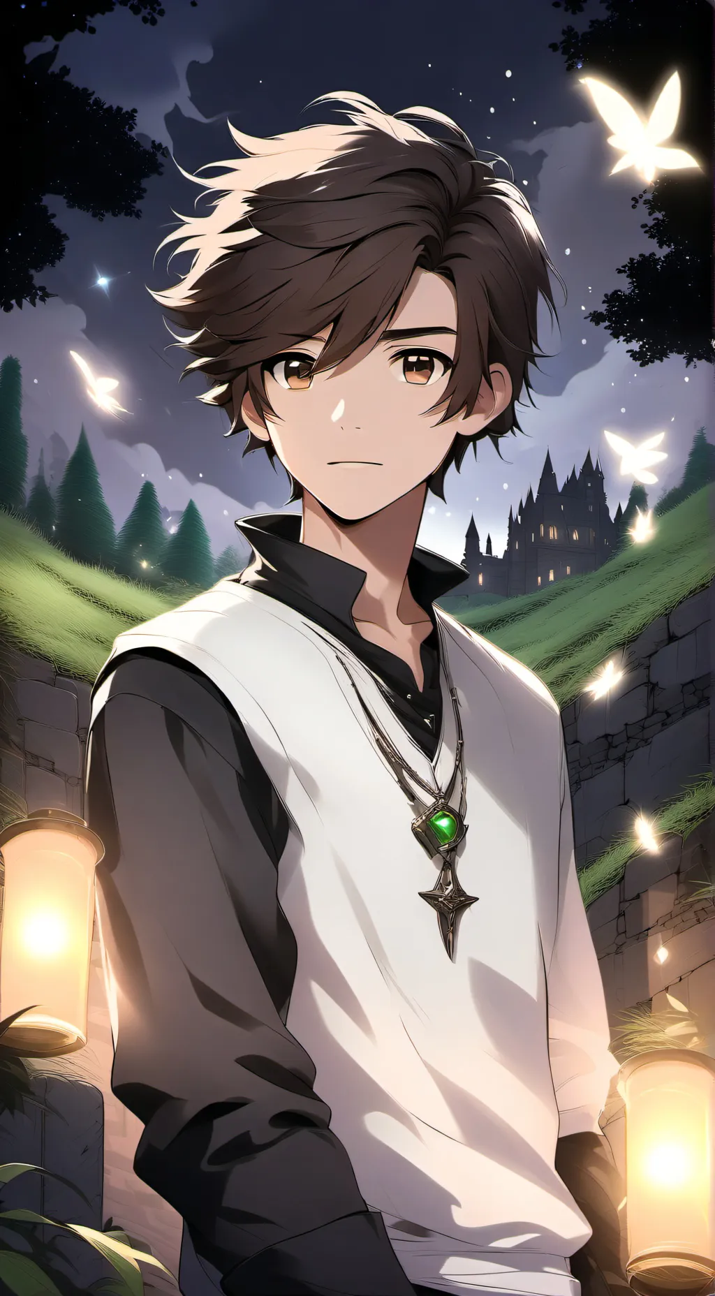 ai character: Oliver Penta background