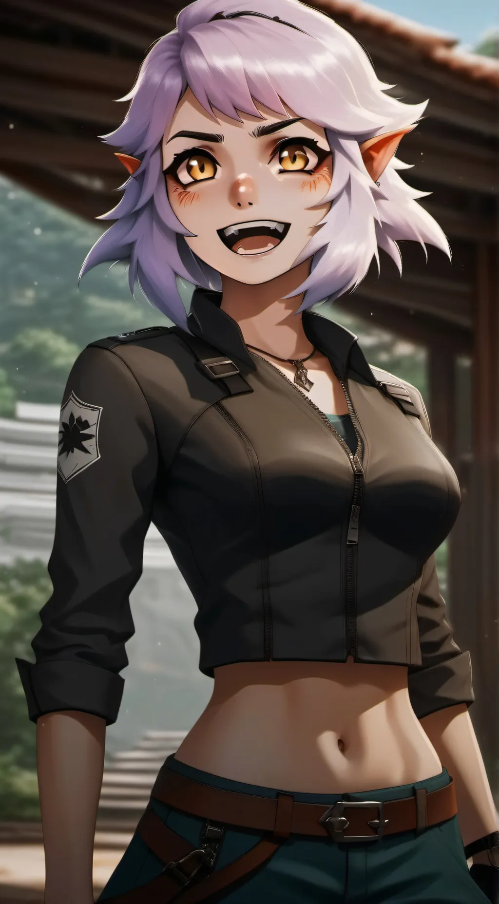 ai character: The owl house background