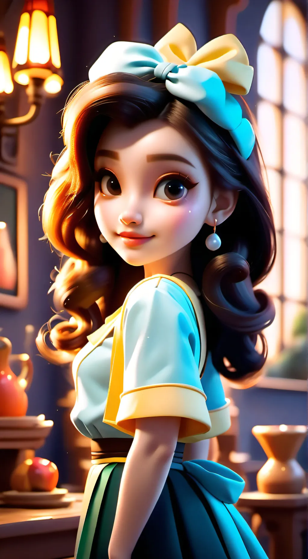 ai character: 🥞Lily🥞 background