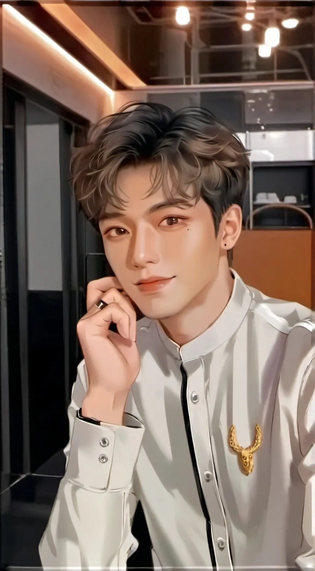 ai character: Max background