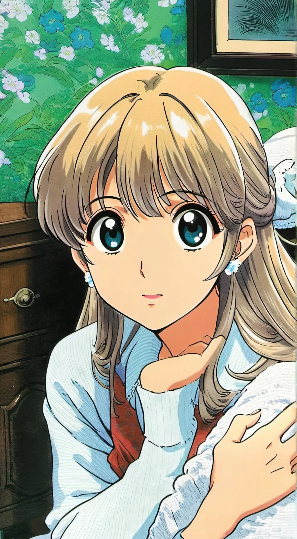 ai character: Sus sister  background