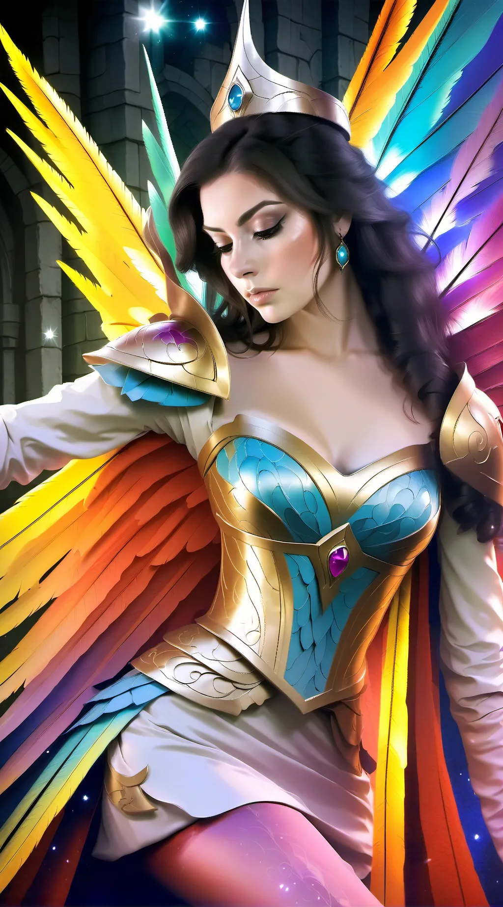 ai character: Cazandra background