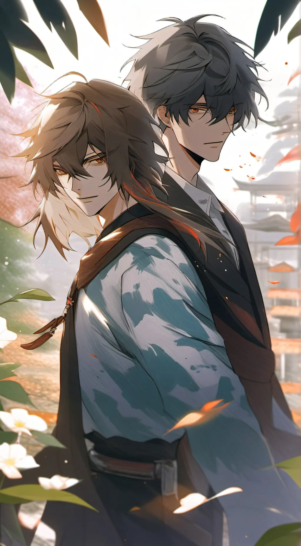 ai character: Zade & Aiden background