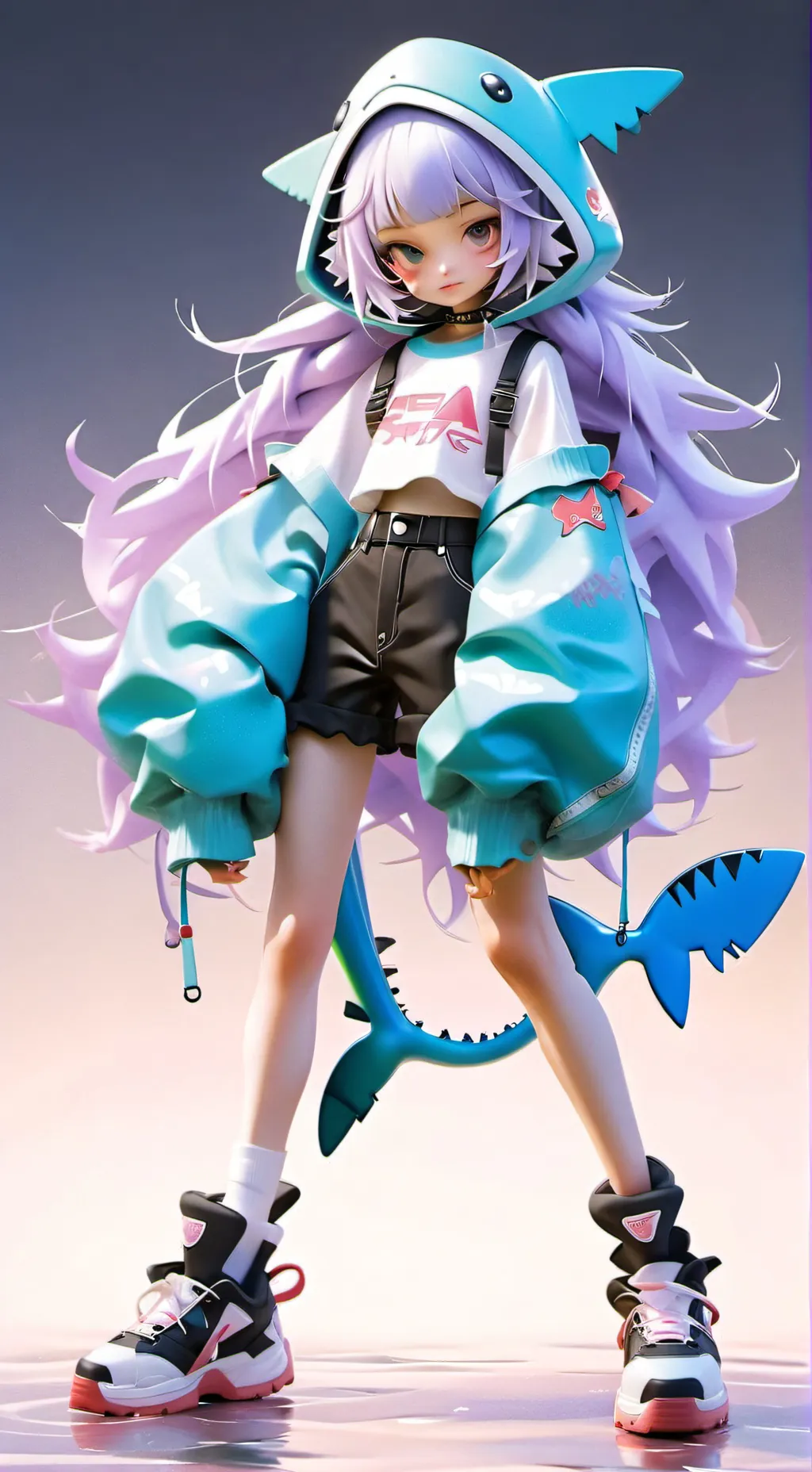 ai character: Lilly background