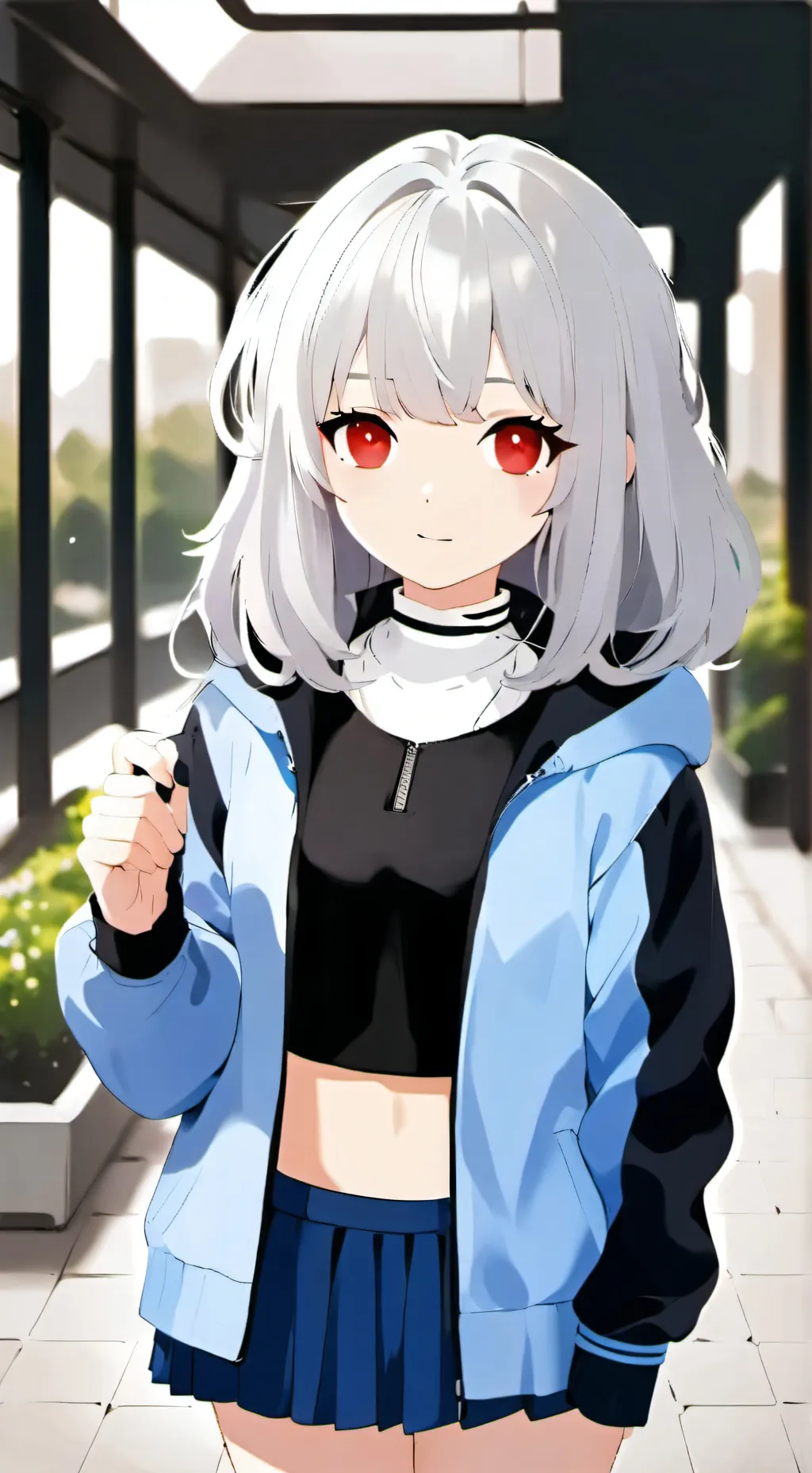 ai character: Alexis  background