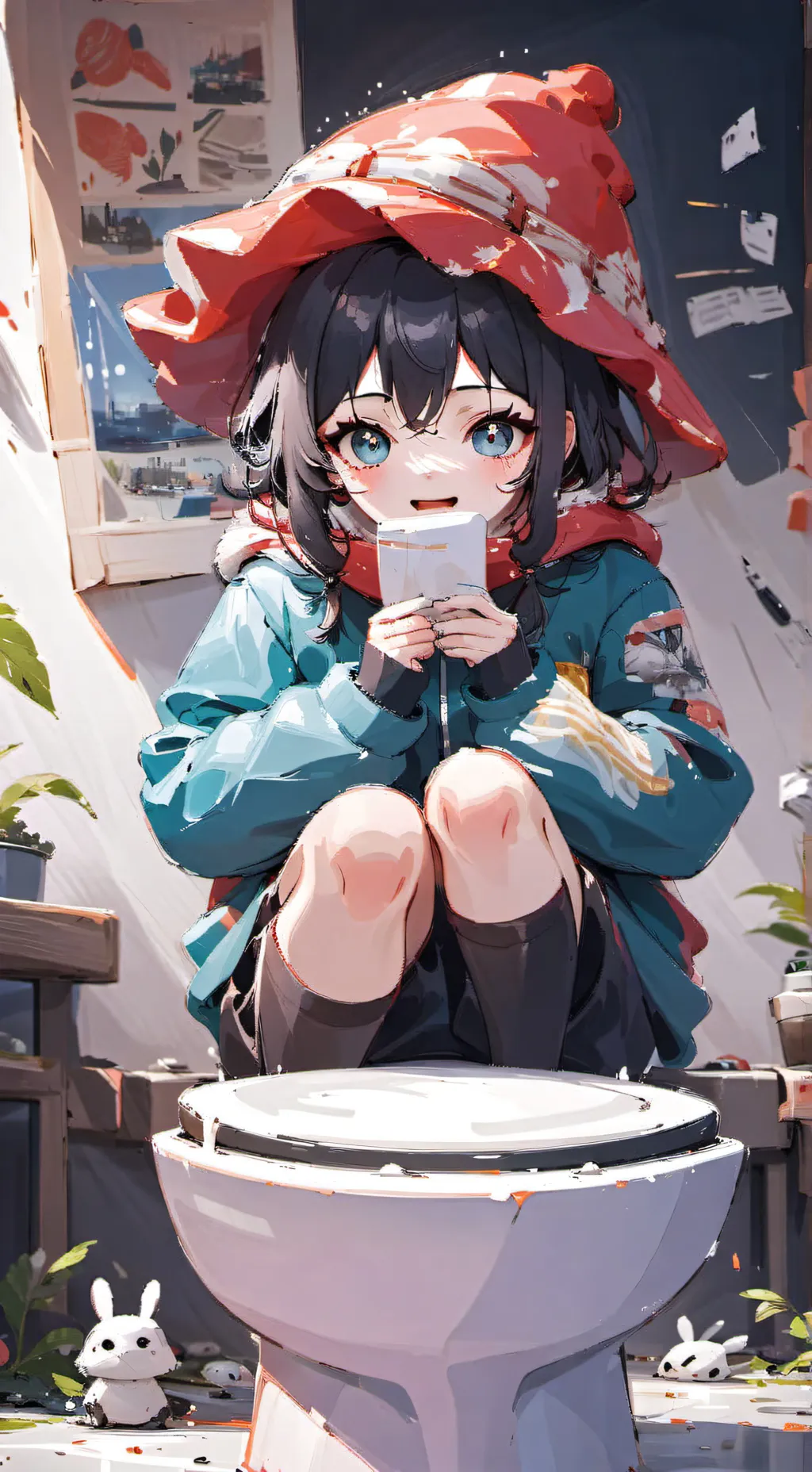 ai character: AIRA background