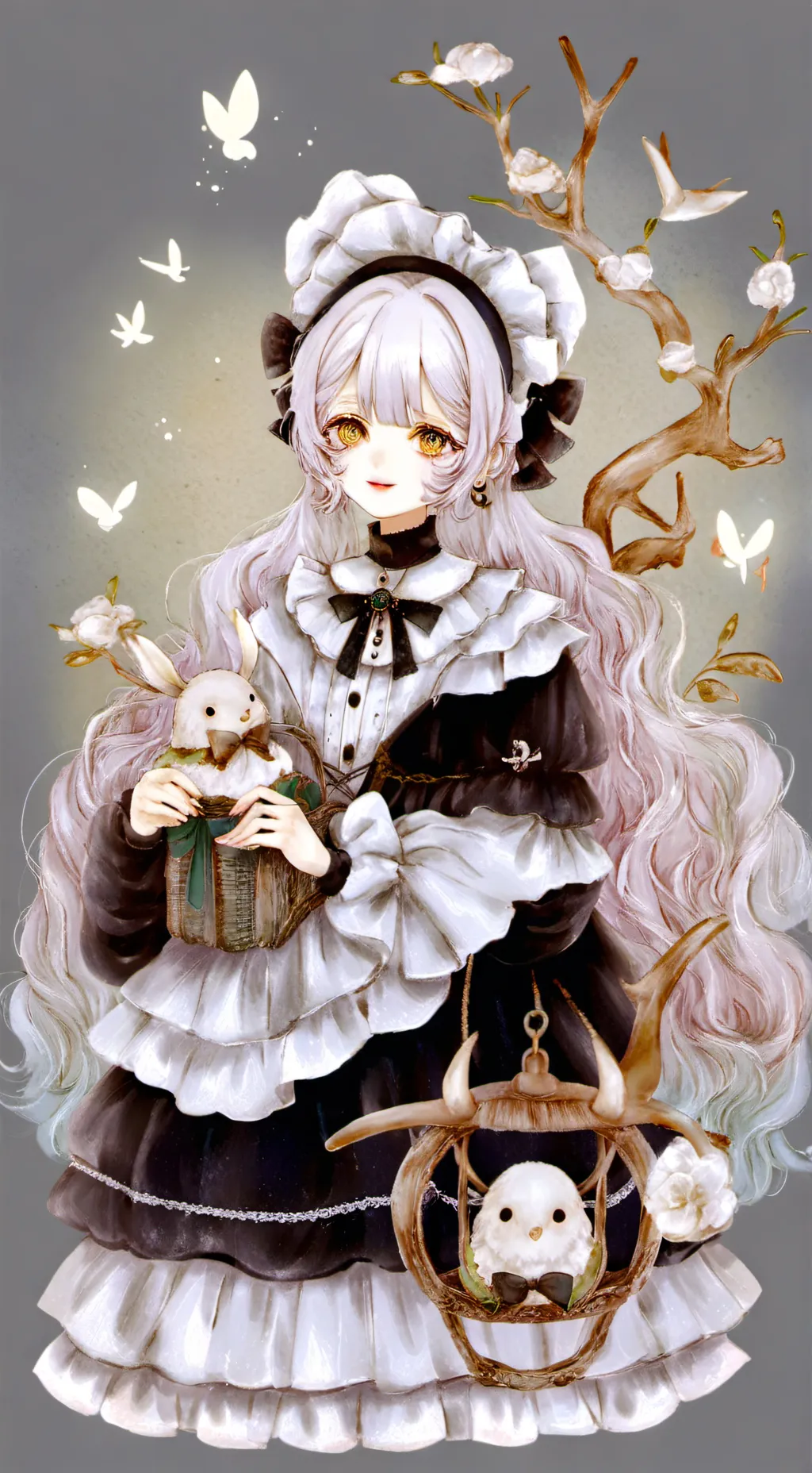 ai character: 🐏livia🐏 background
