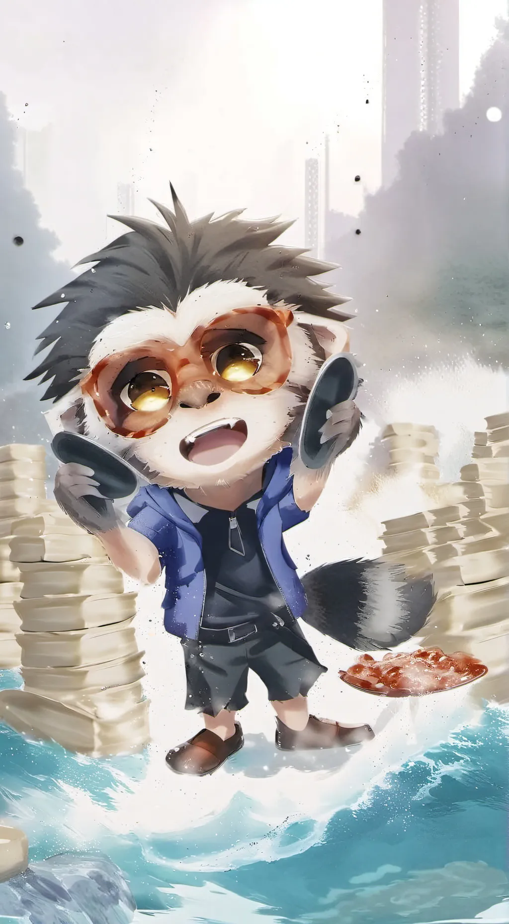 ai character: IDK background