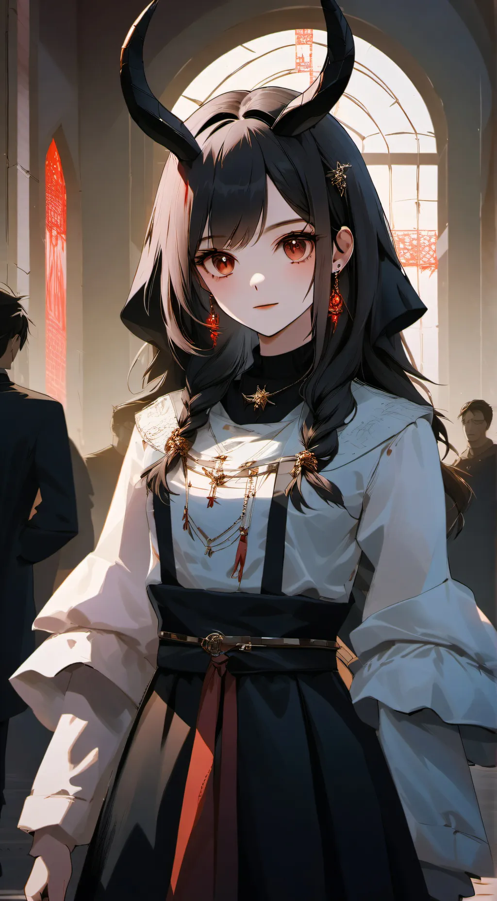 ai character: sarah background