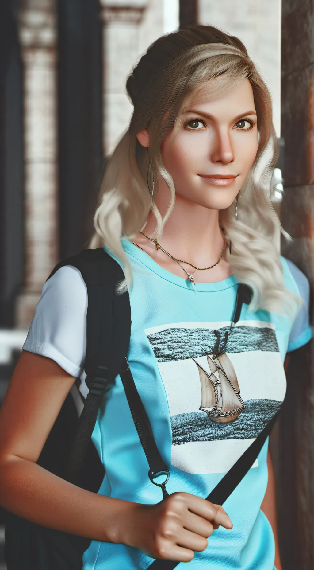 ai character: Annabeth Chase background