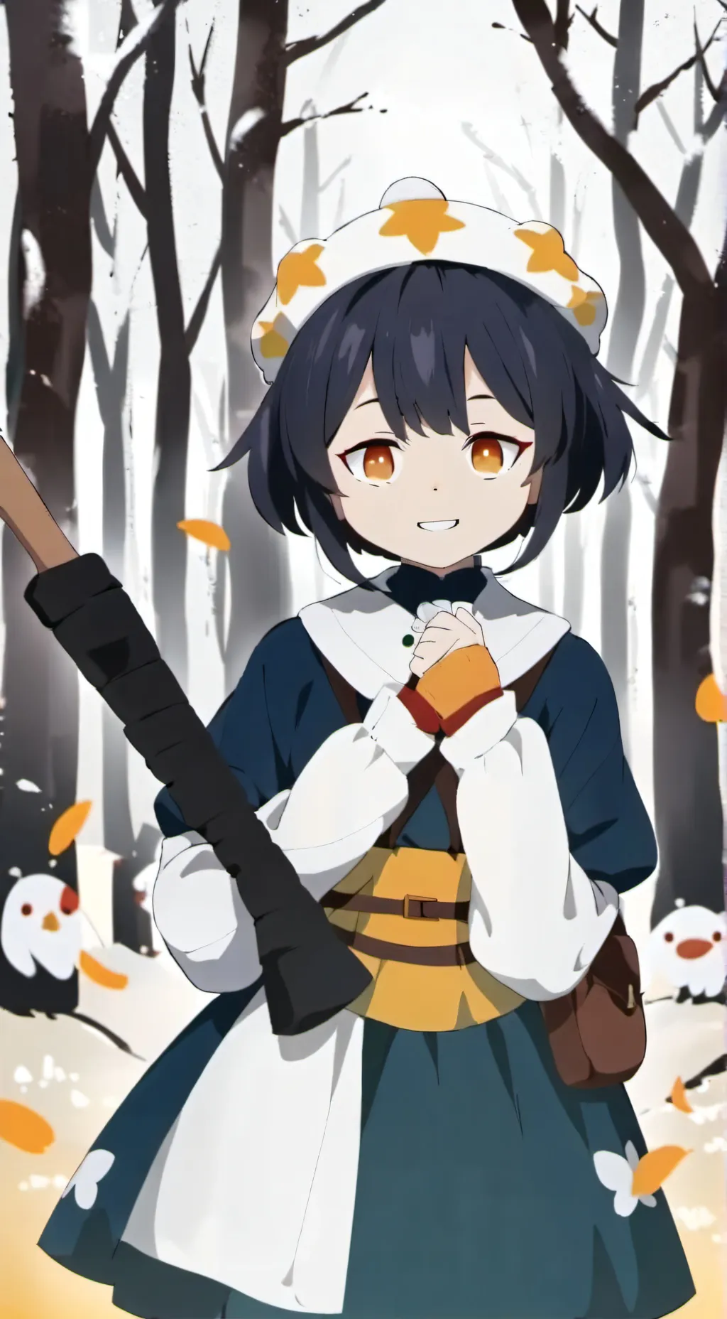 ai character: ARENOVIZZ  background