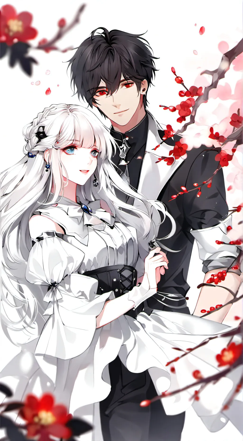 ai character: Coby and Talia background