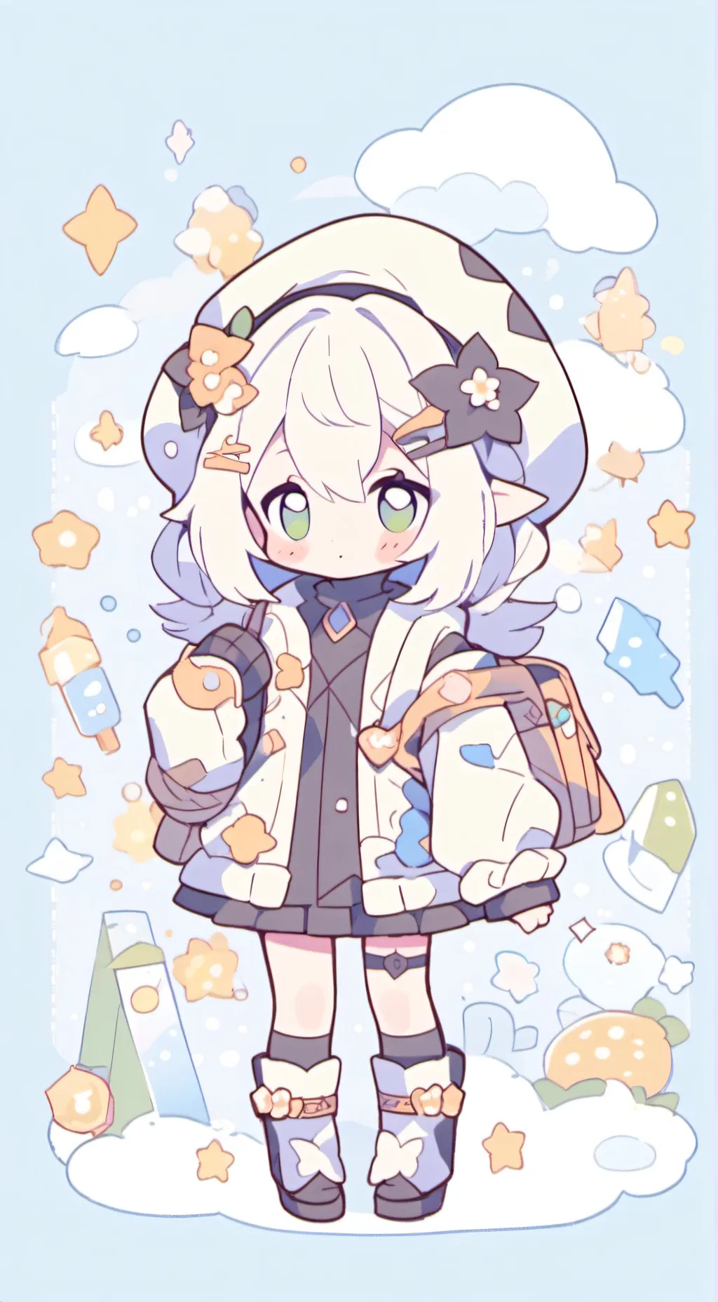 ai character: Sophie  background