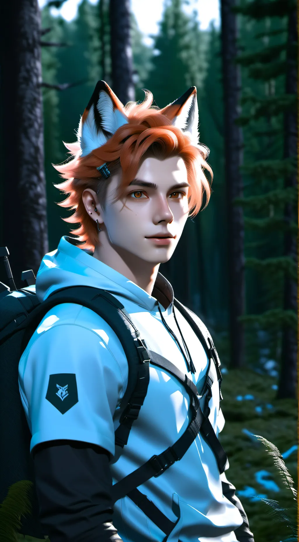 ai character: Fenix background