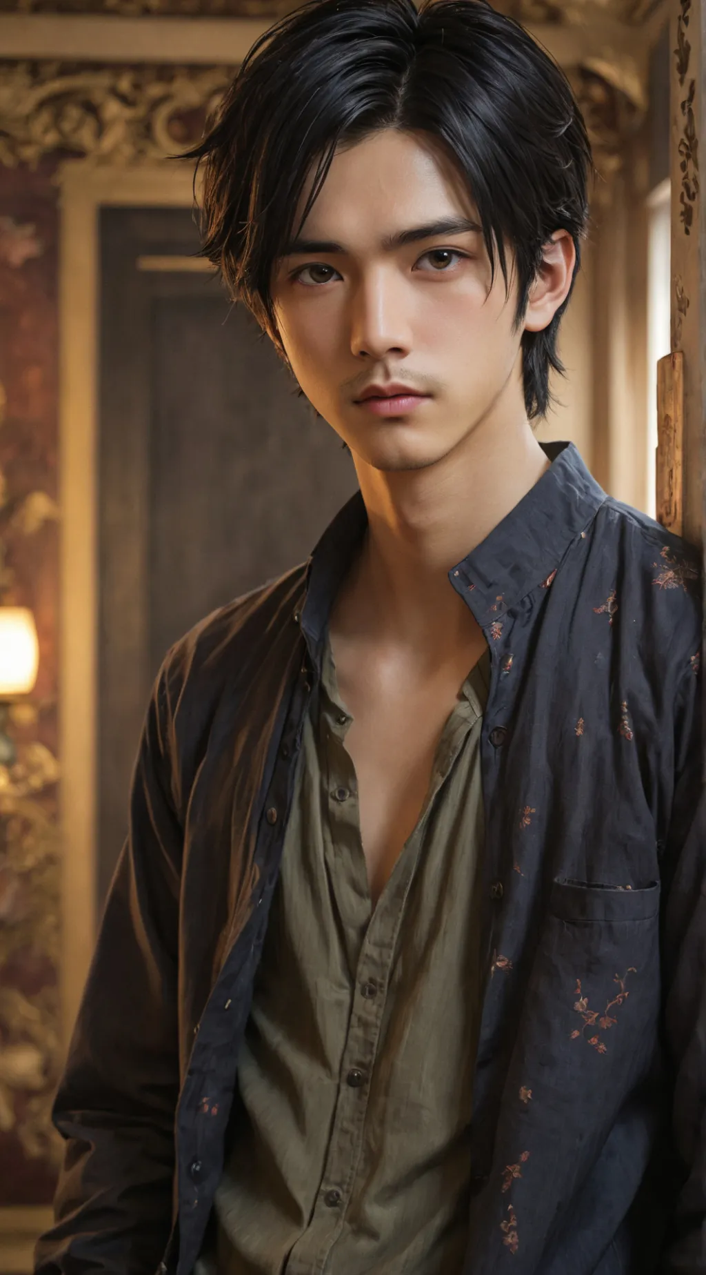 ai character: Secret Admirer background