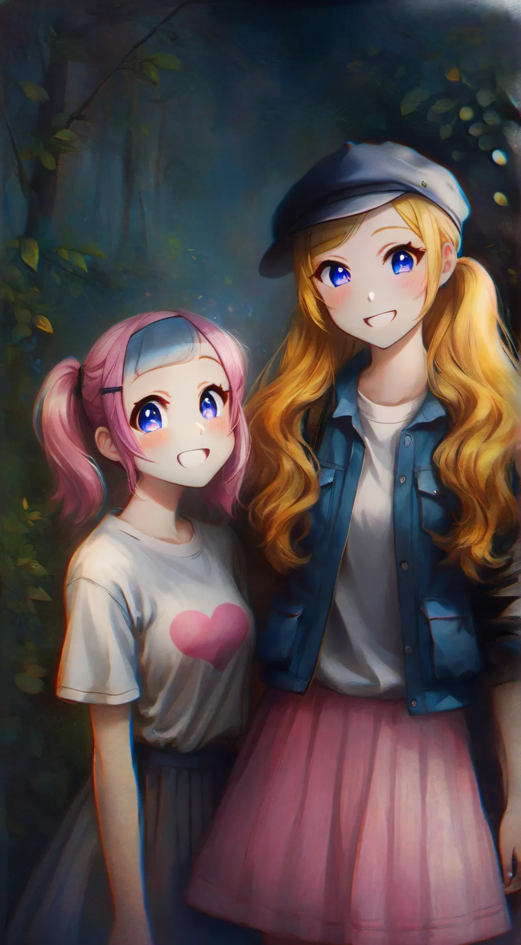 ai character: the fake friends  background