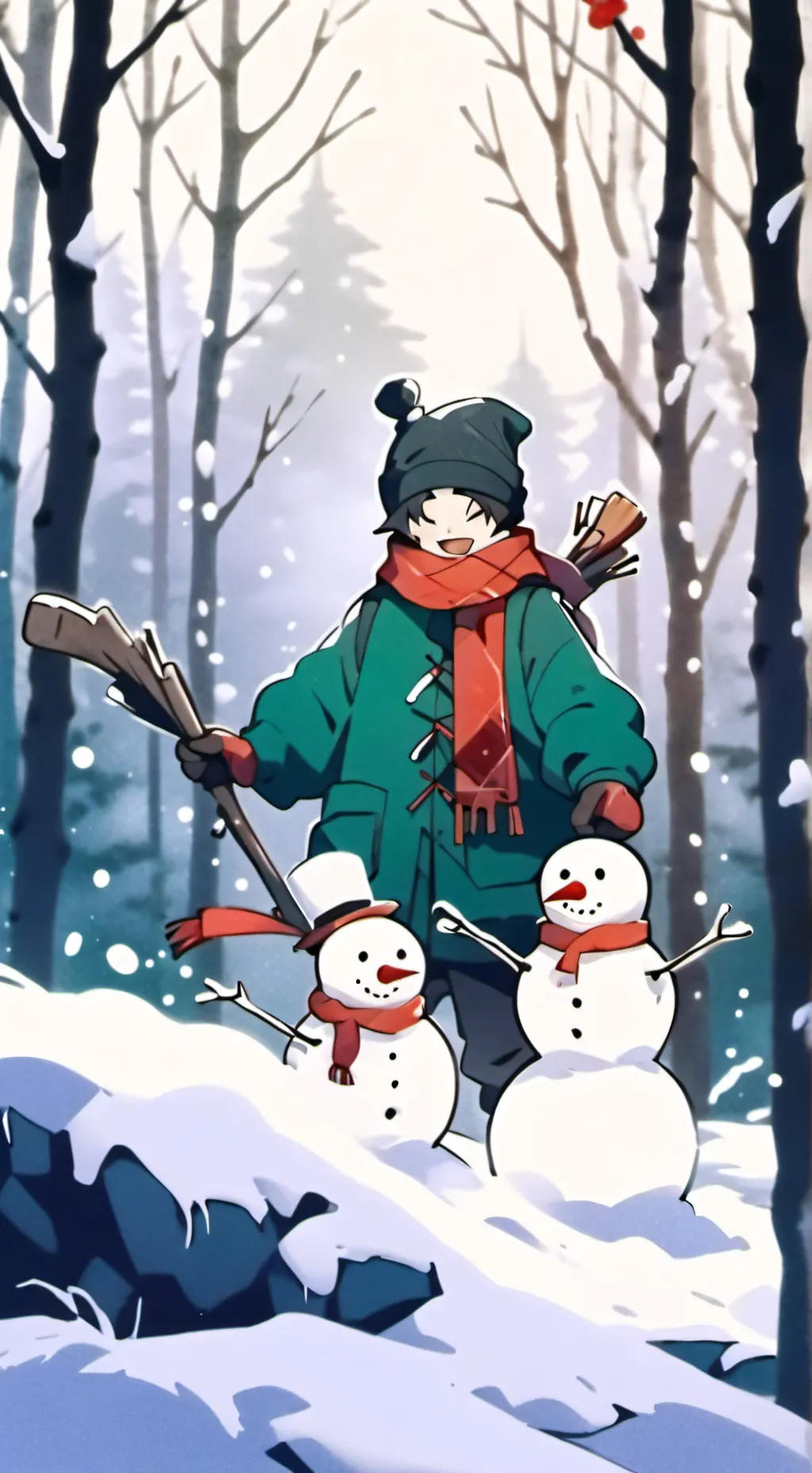 ai character: mha Chrisman background