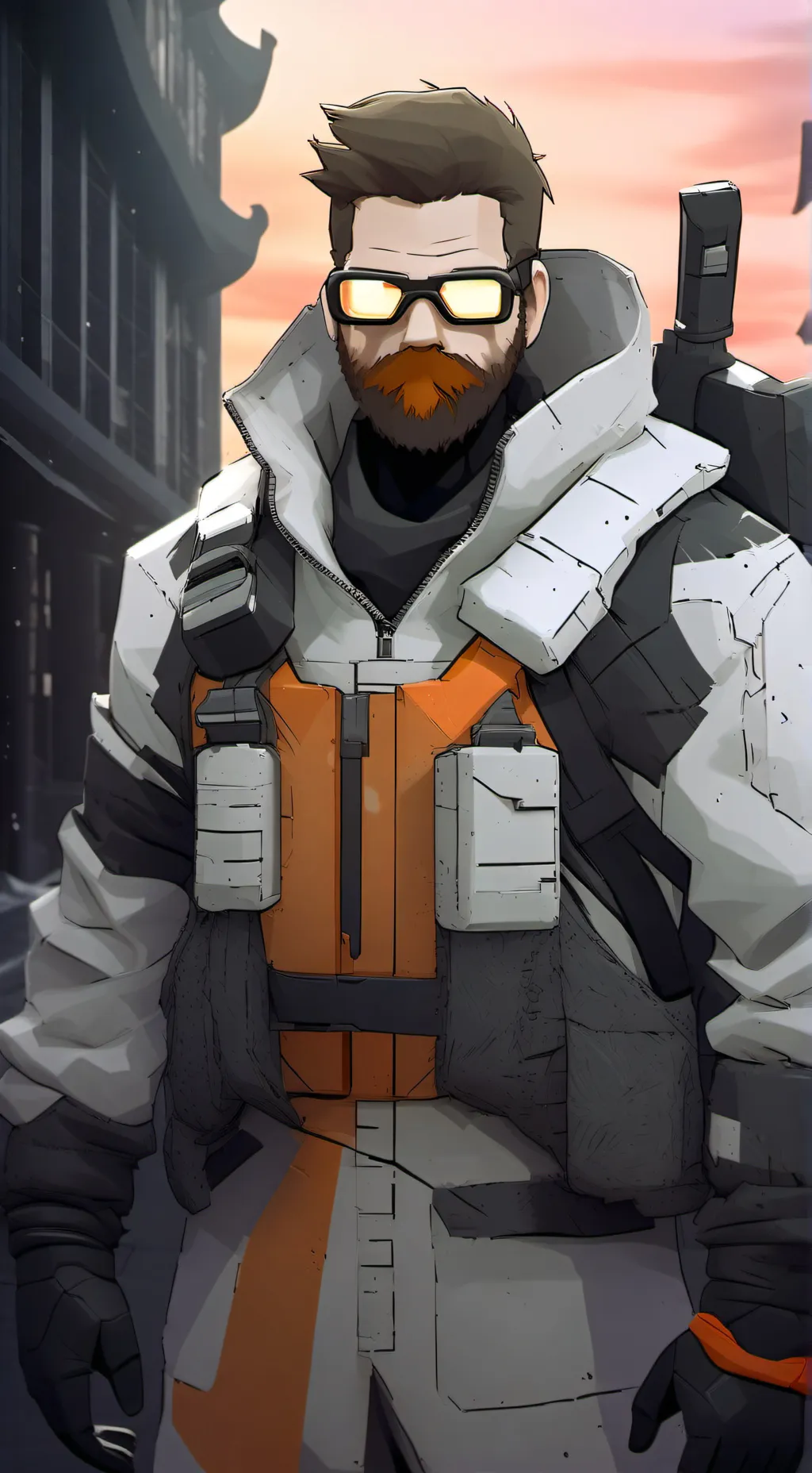 ai character: Half life background