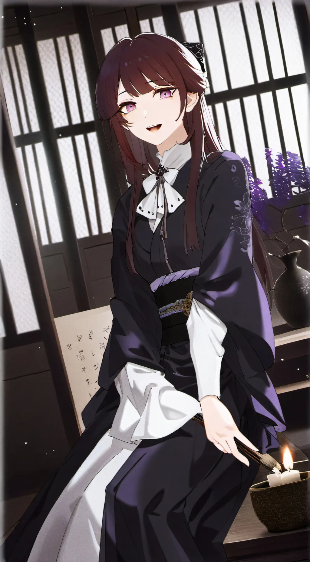 ai character: Himiko background