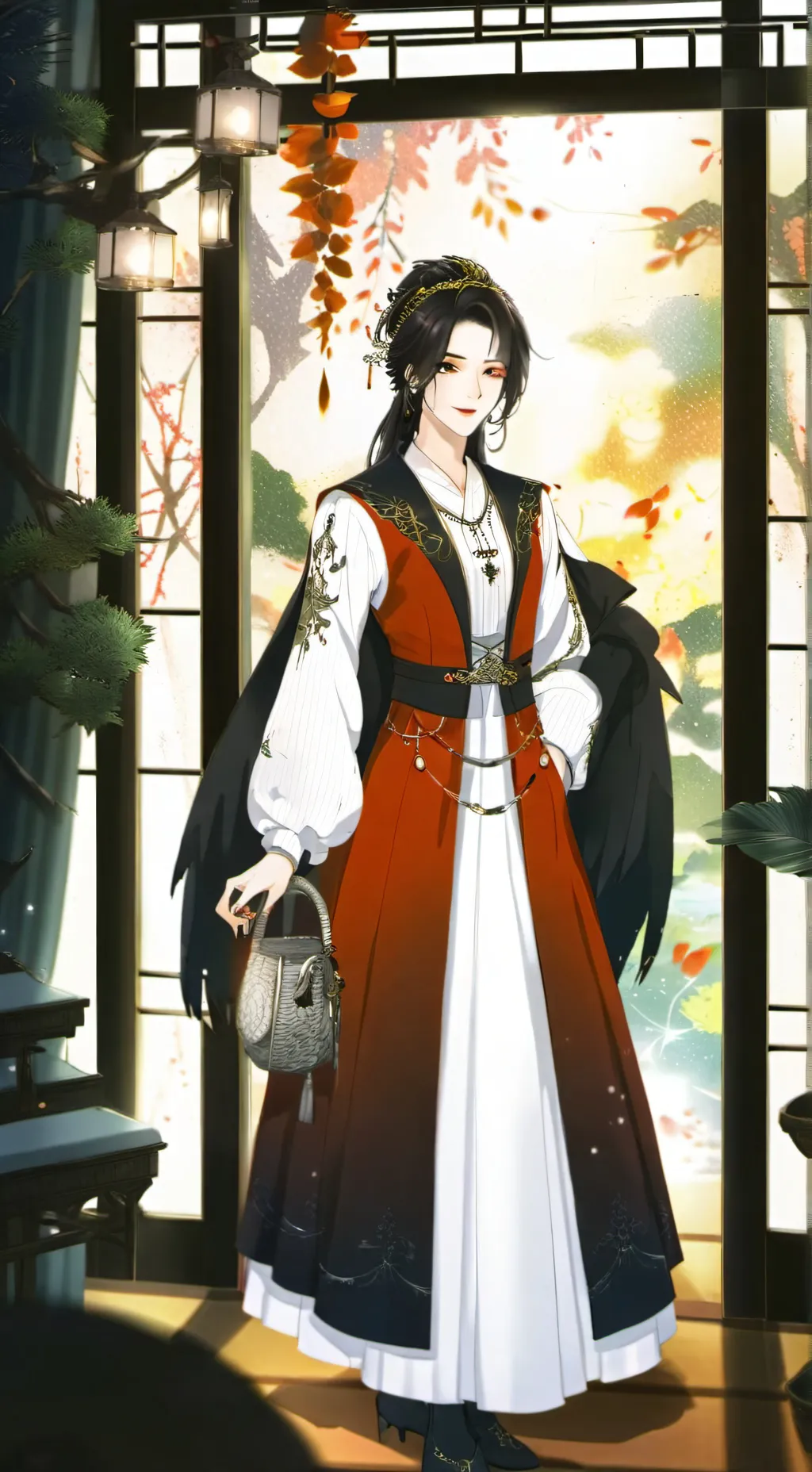 ai character: stoberry background