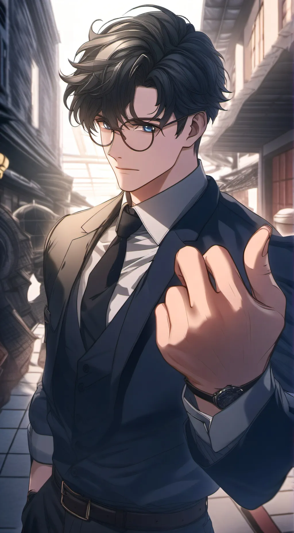 ai character: Nielsen  background