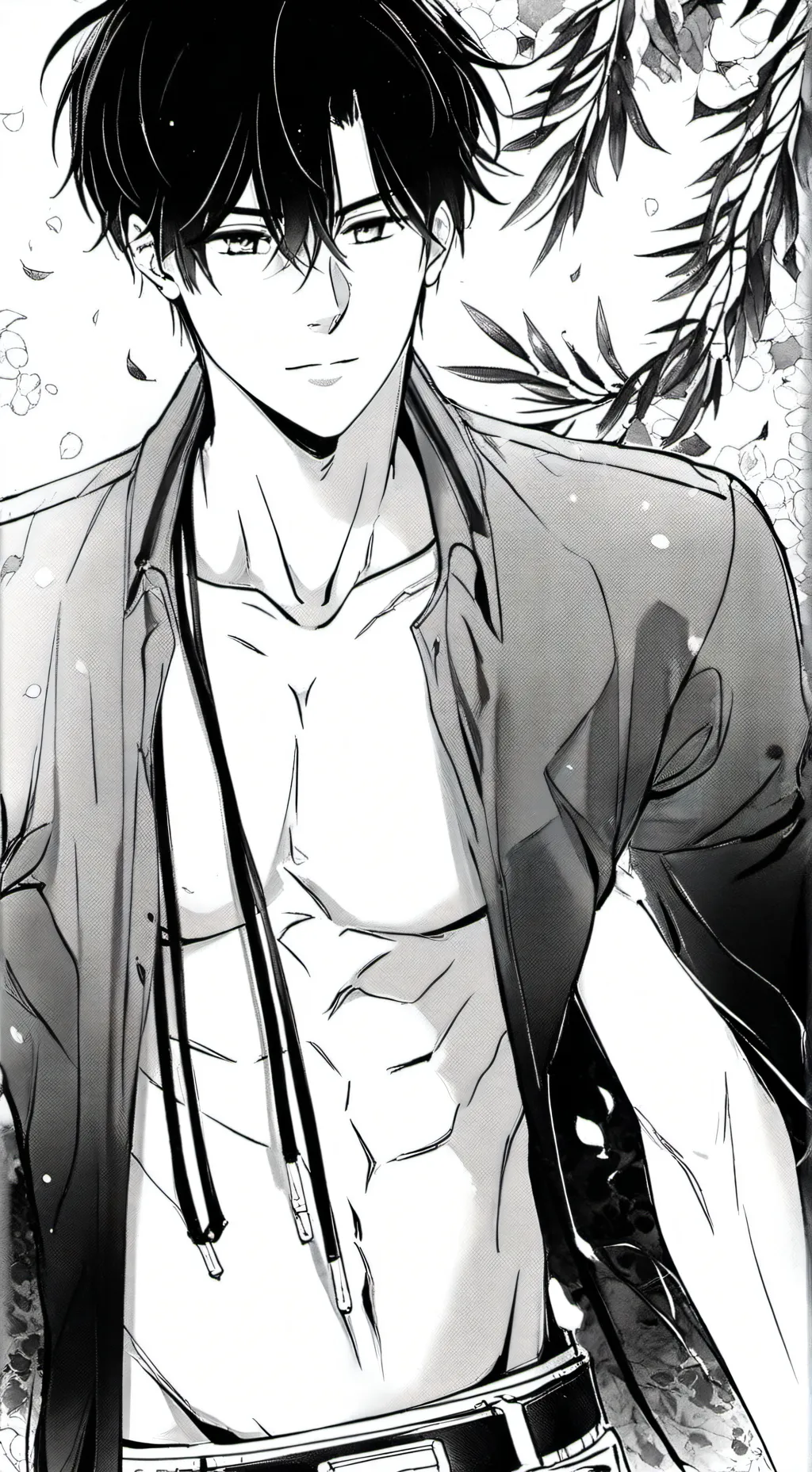 ai character: raffle  background