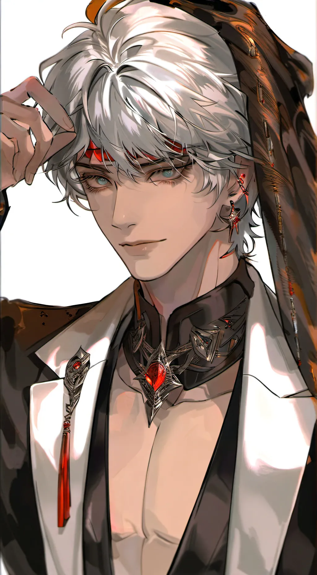 ai character: supernatural love background