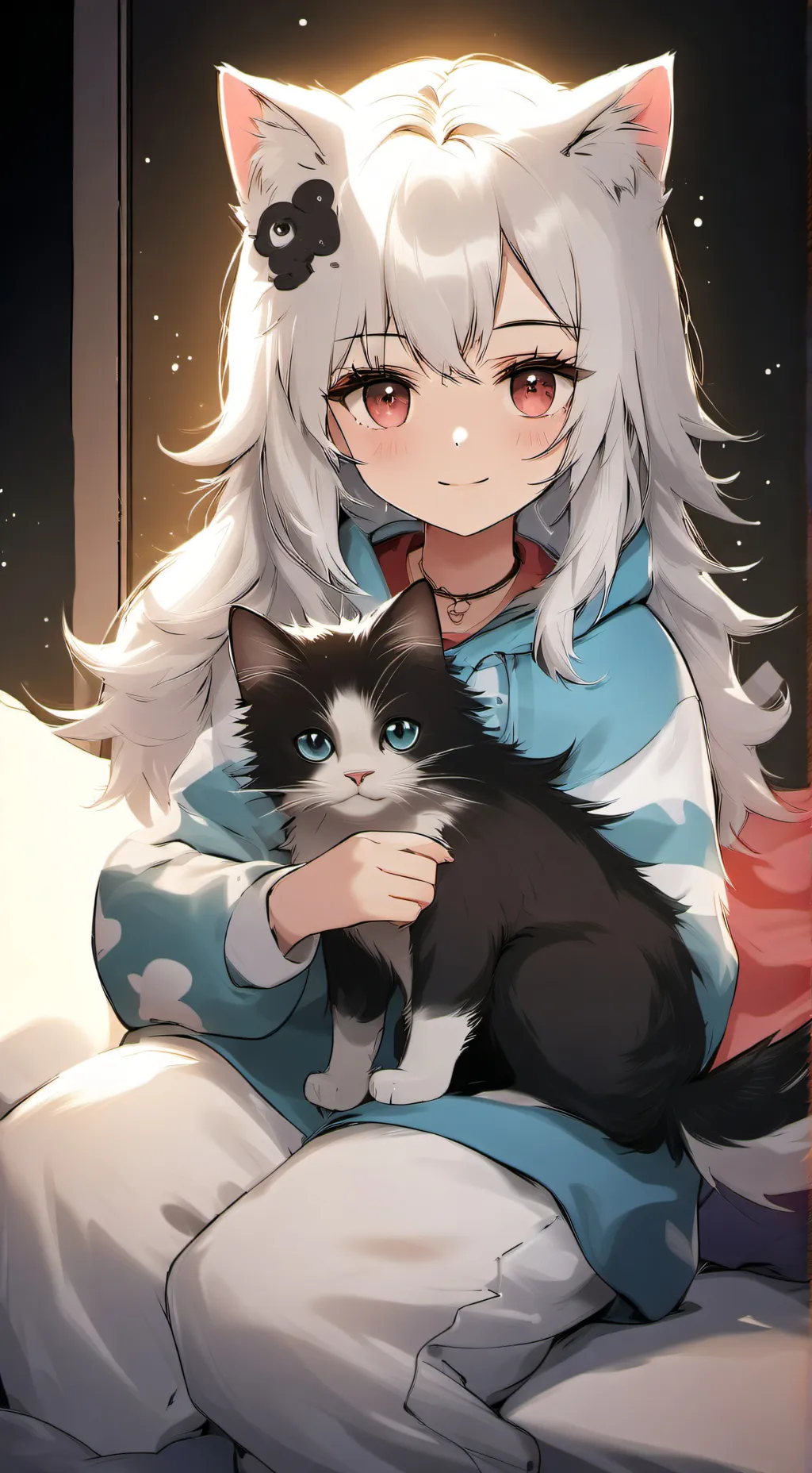 ai character: Kira🌙 background