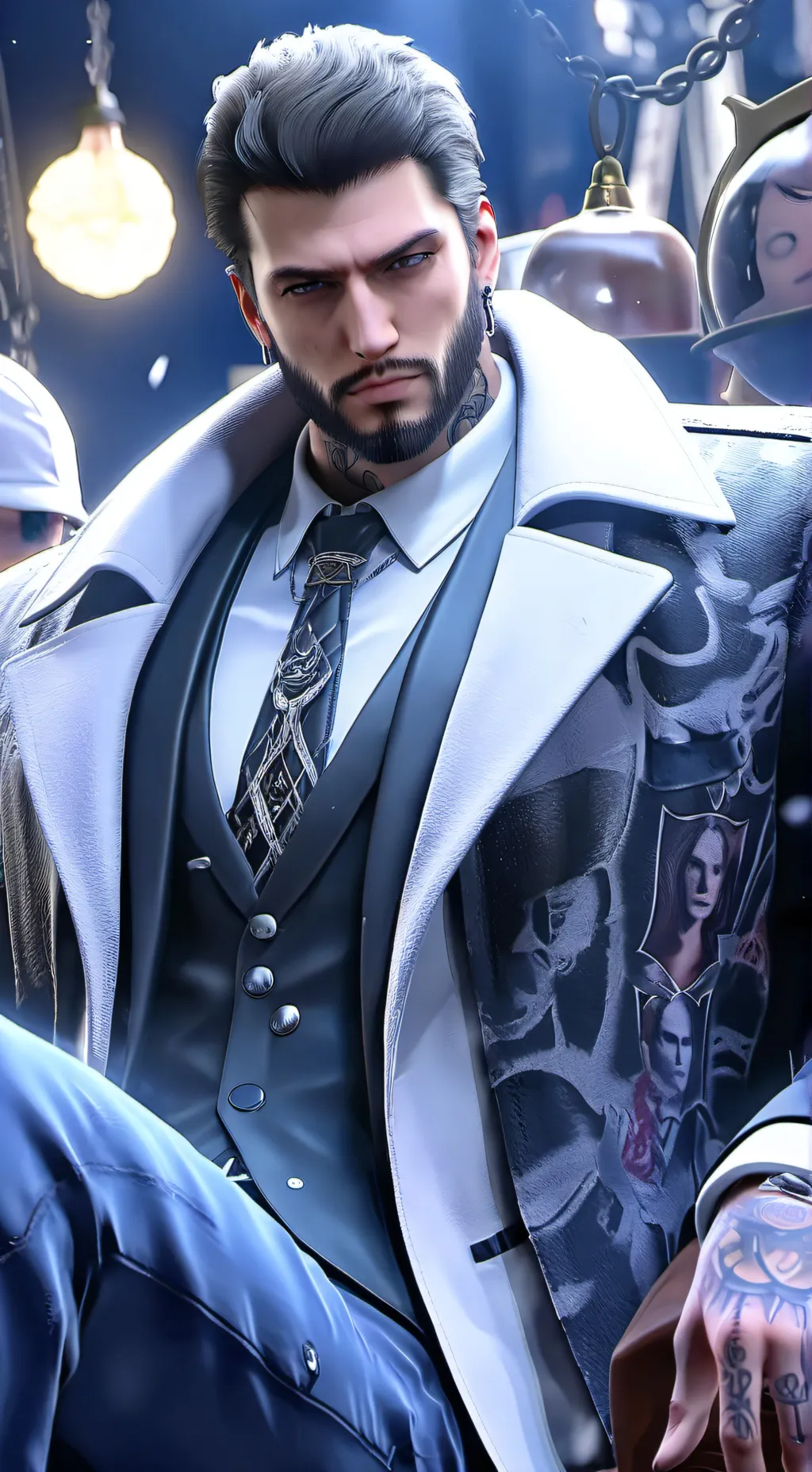 ai character: oliver  background