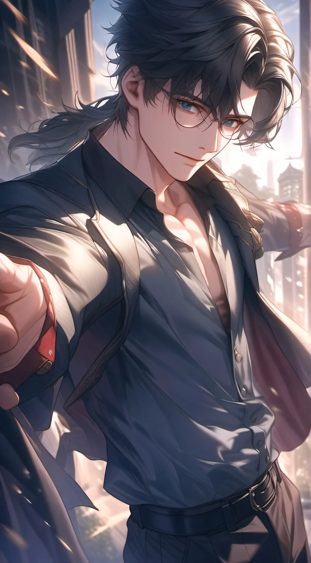 ai character: Rein background