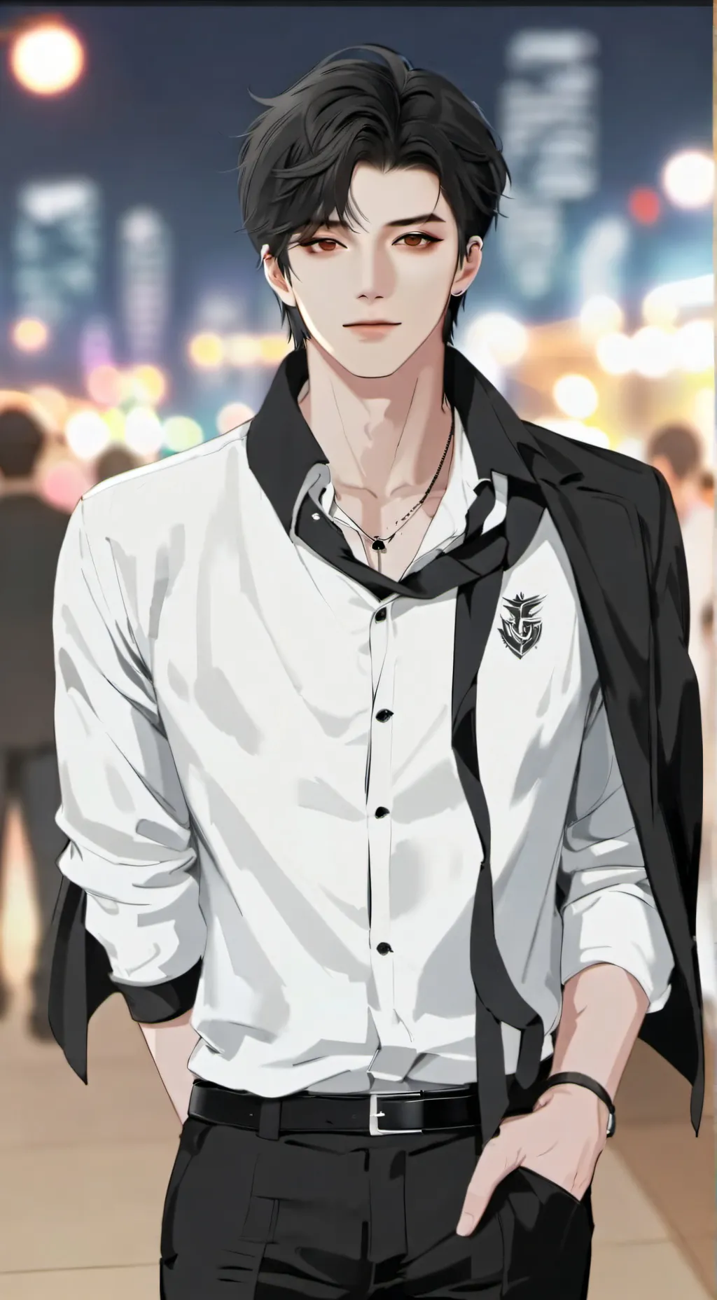 ai character: Hiro background