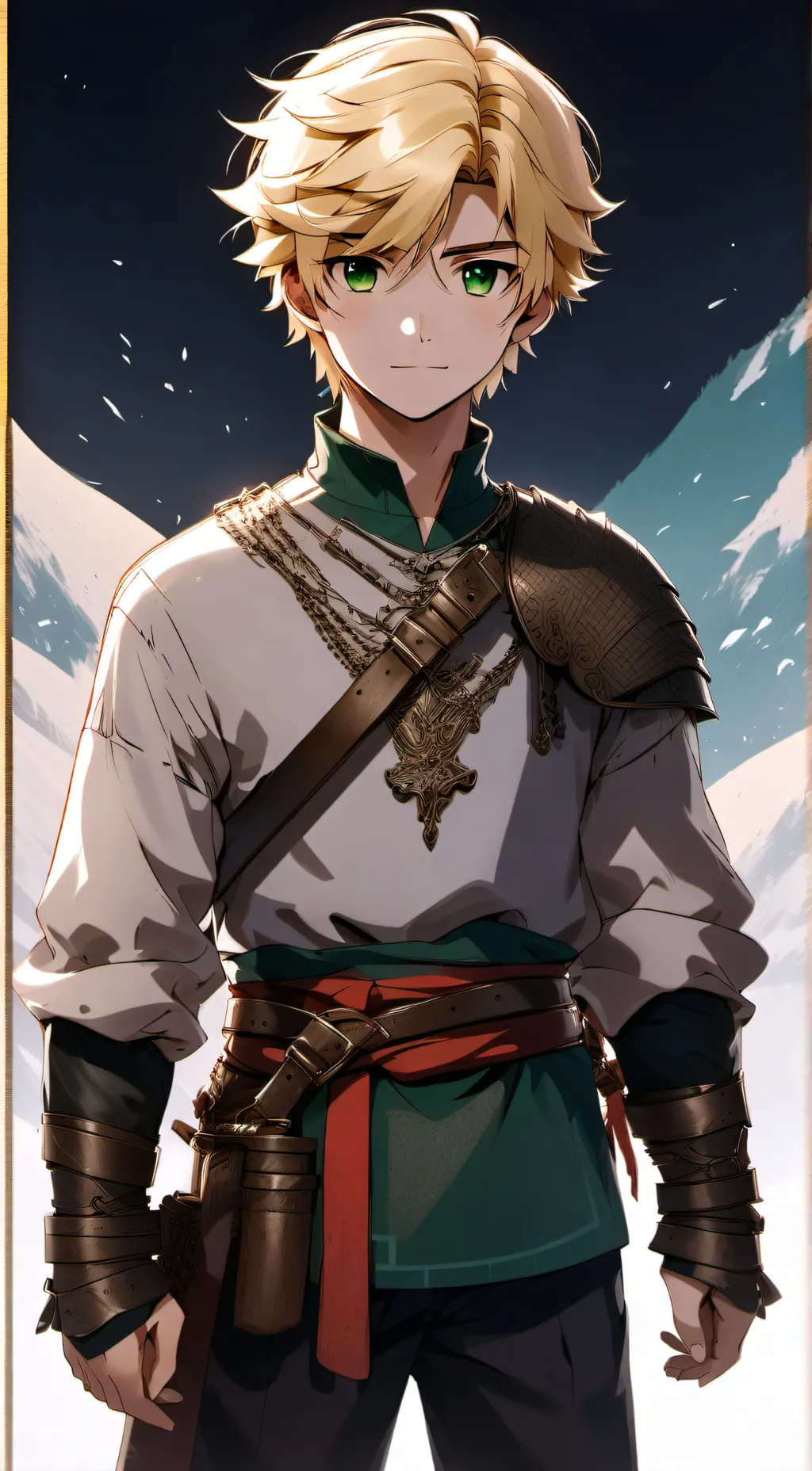 ai character: Kieran background