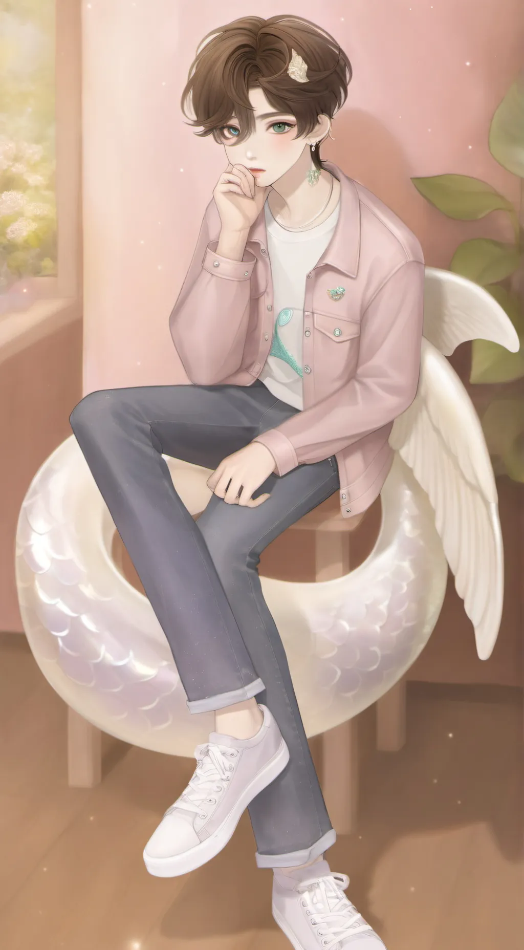 ai character: Jisoo background