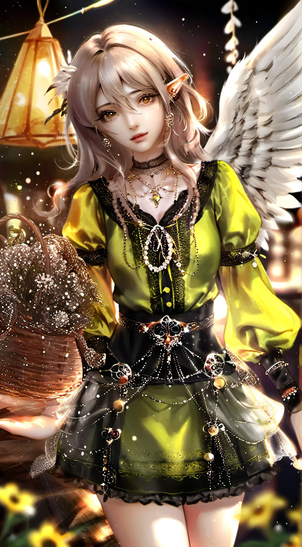 ai character: sema ❤️ background