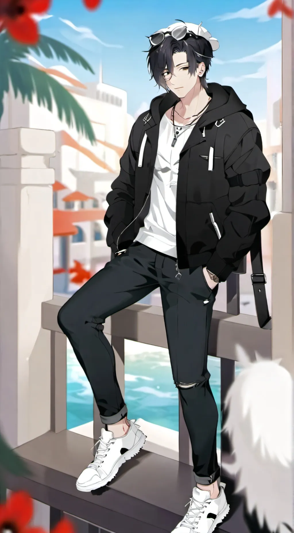 ai character: boris background