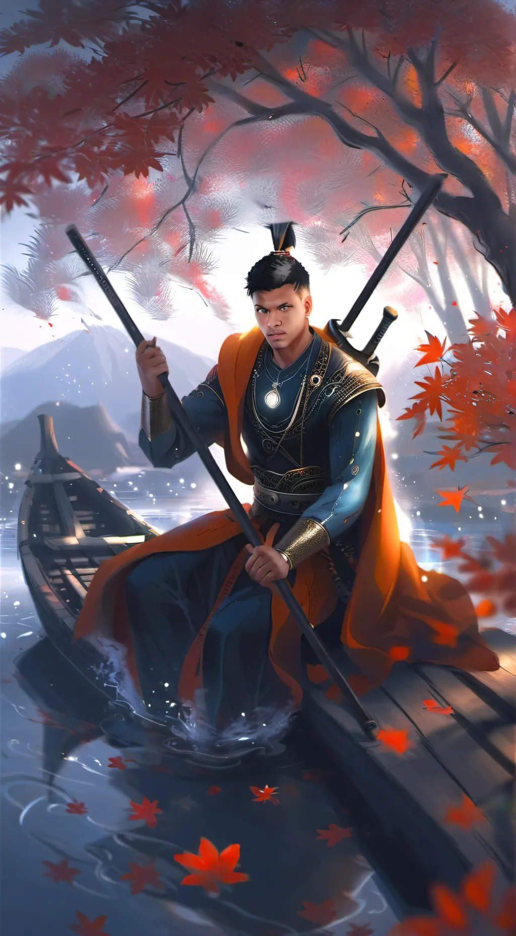 ai character: Blady milk  background