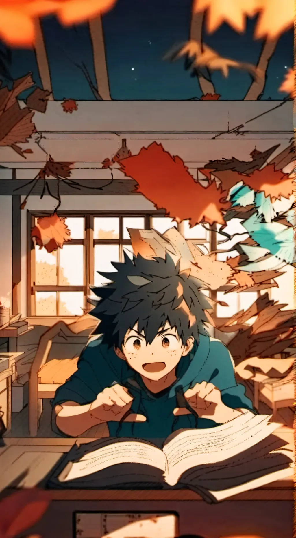 ai character: mha dare background