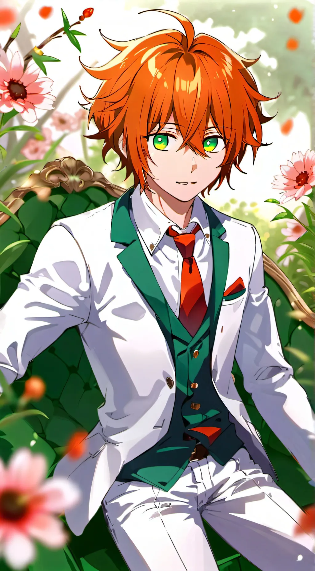 ai character: Vincent  background