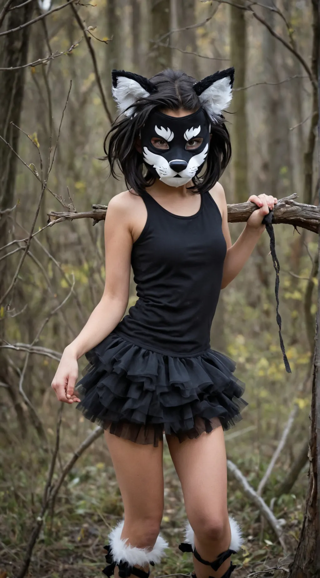 ai character: Lizz the therian background