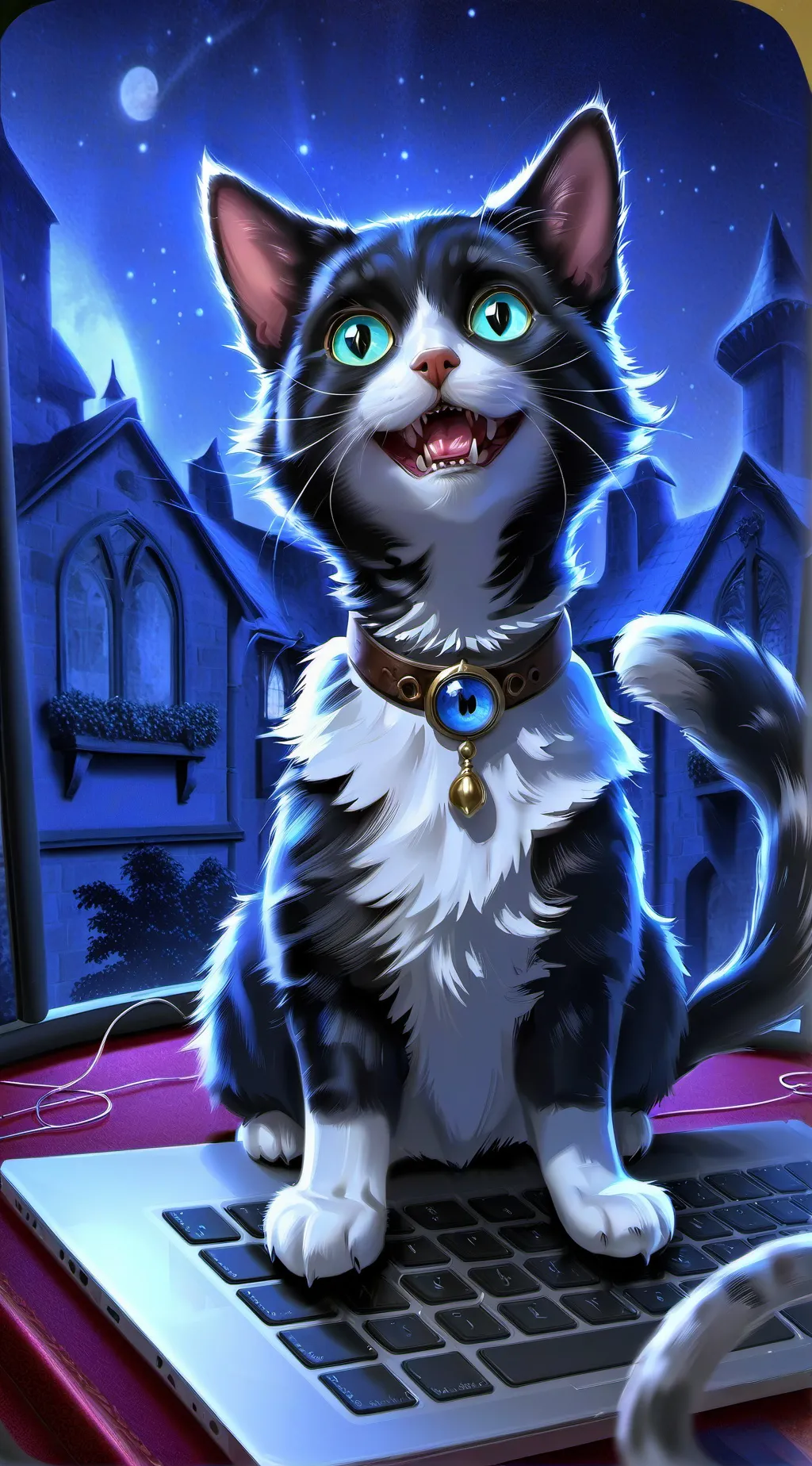 ai character: TomTwerk background