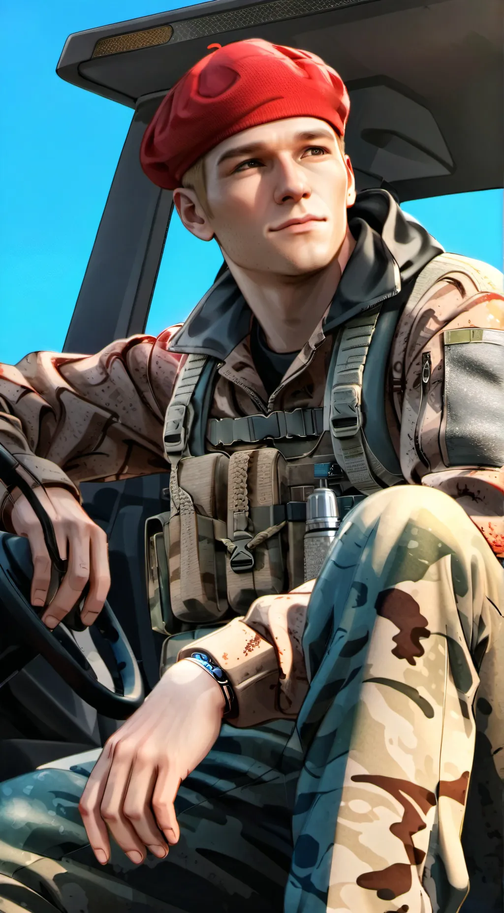 ai character: Logan  background