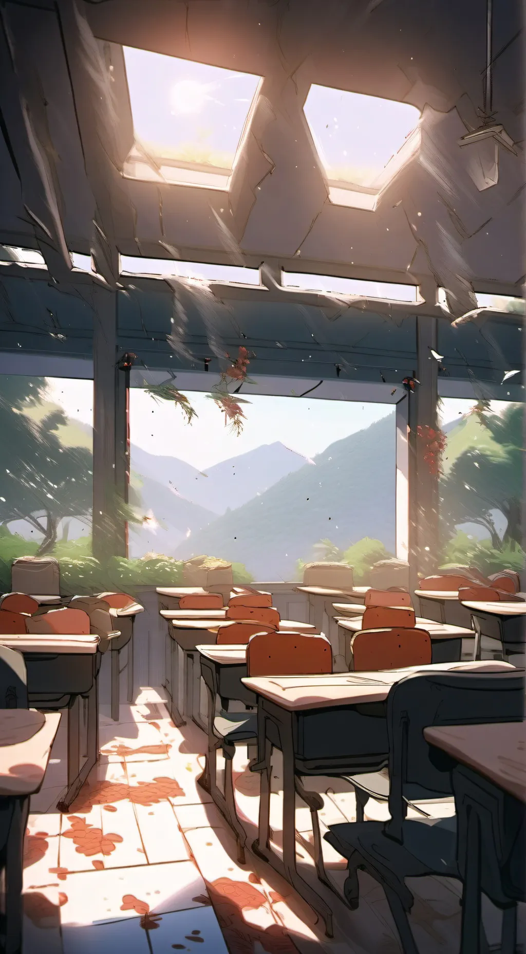 ai character: mha  background