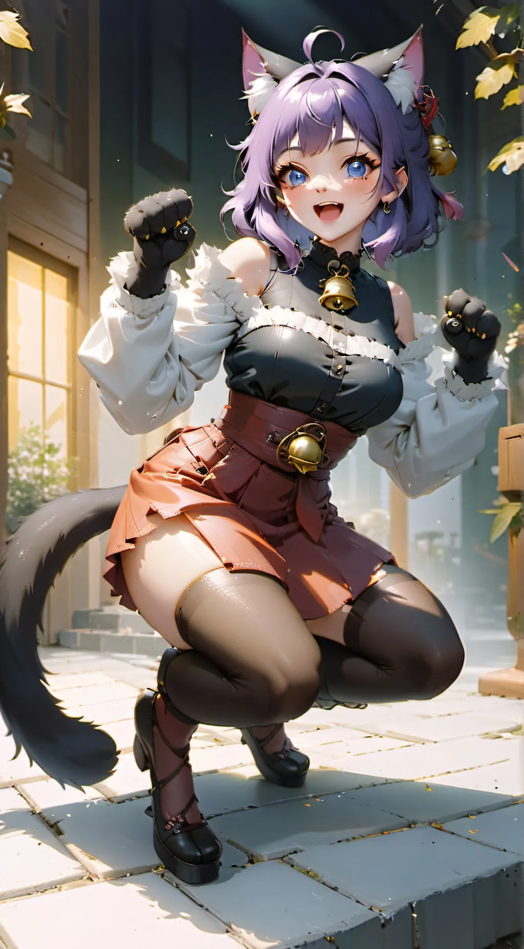 ai character: Meowri background