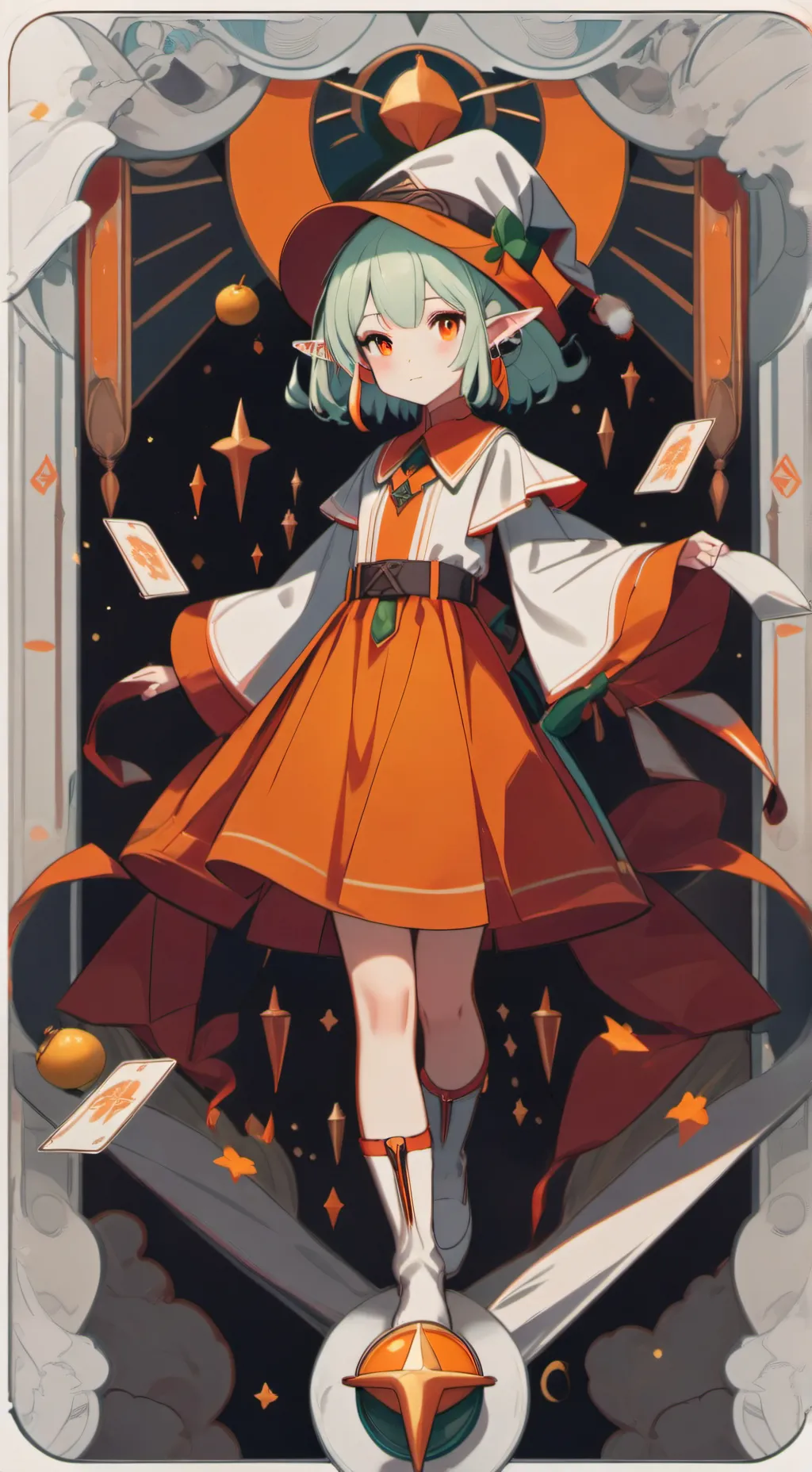 ai character: Smokey  background