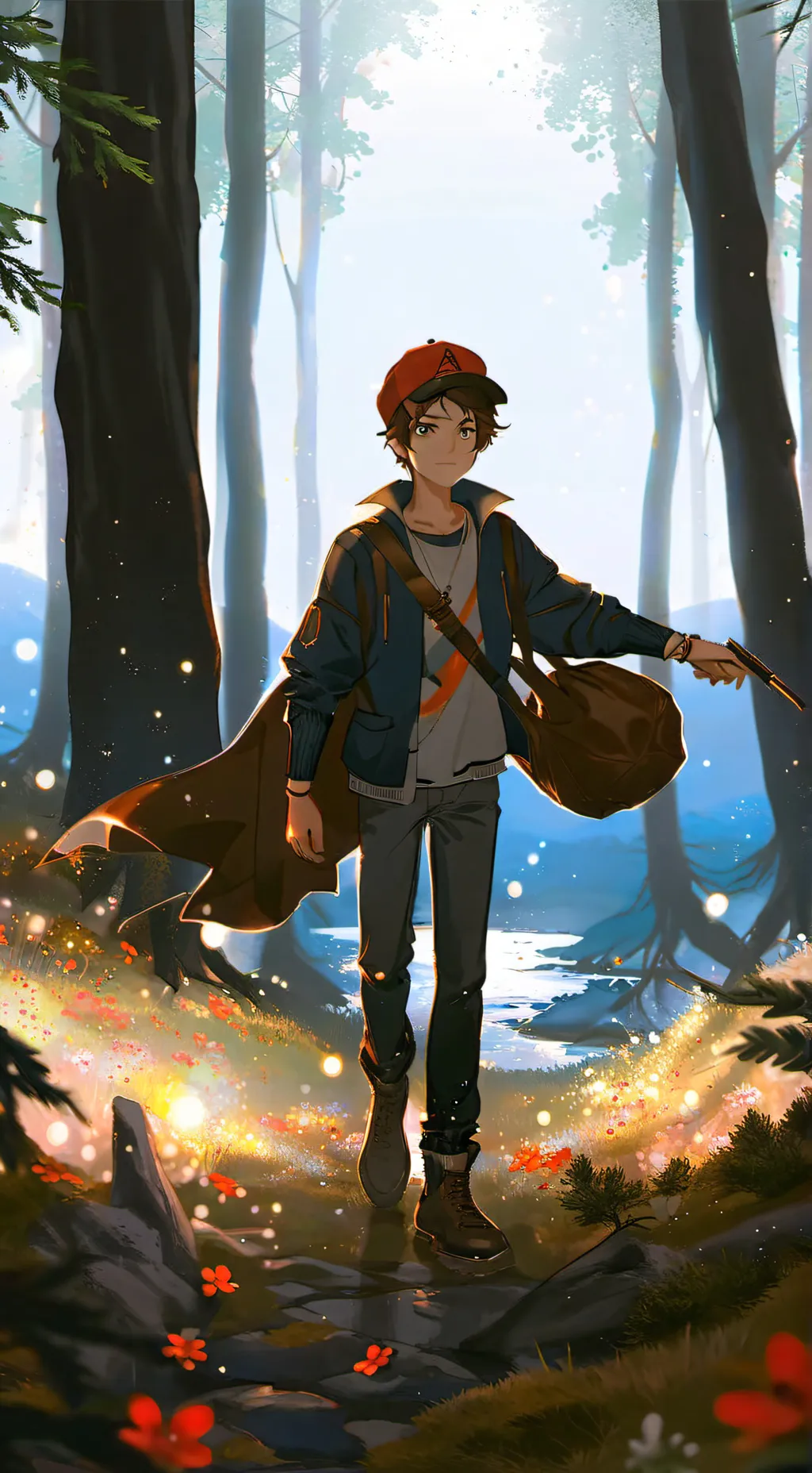 ai character: Dipper (Mason) background