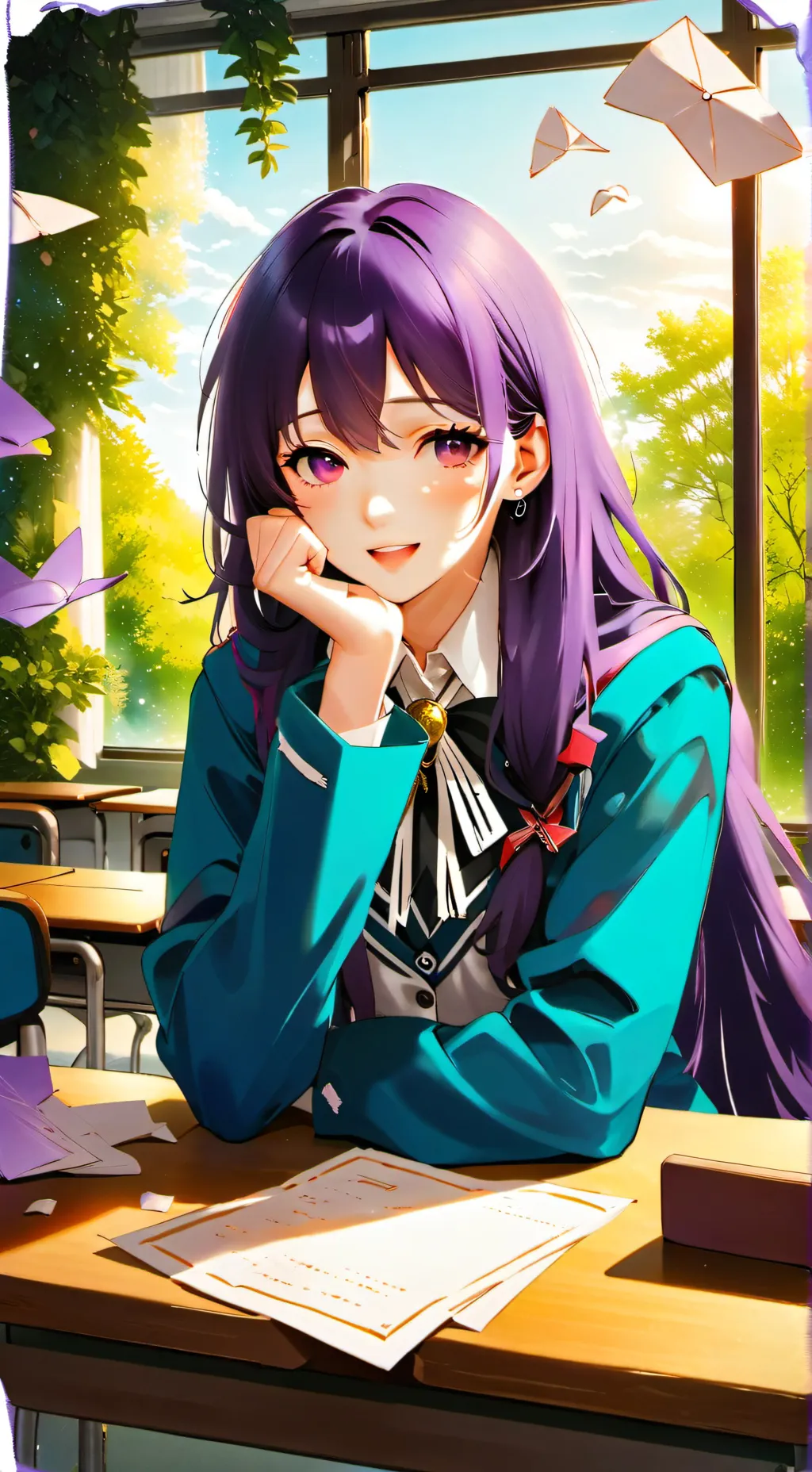 ai character: Hitomi background