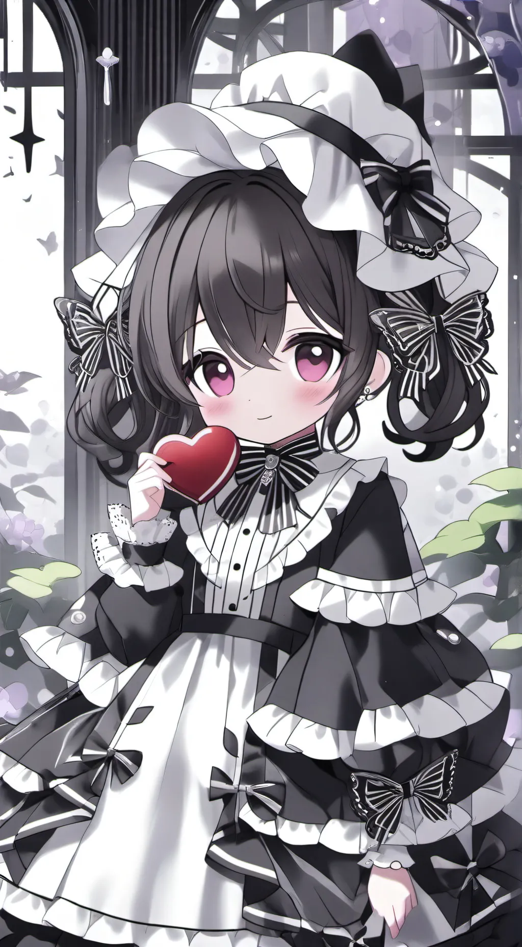 ai character: Murder drones  background