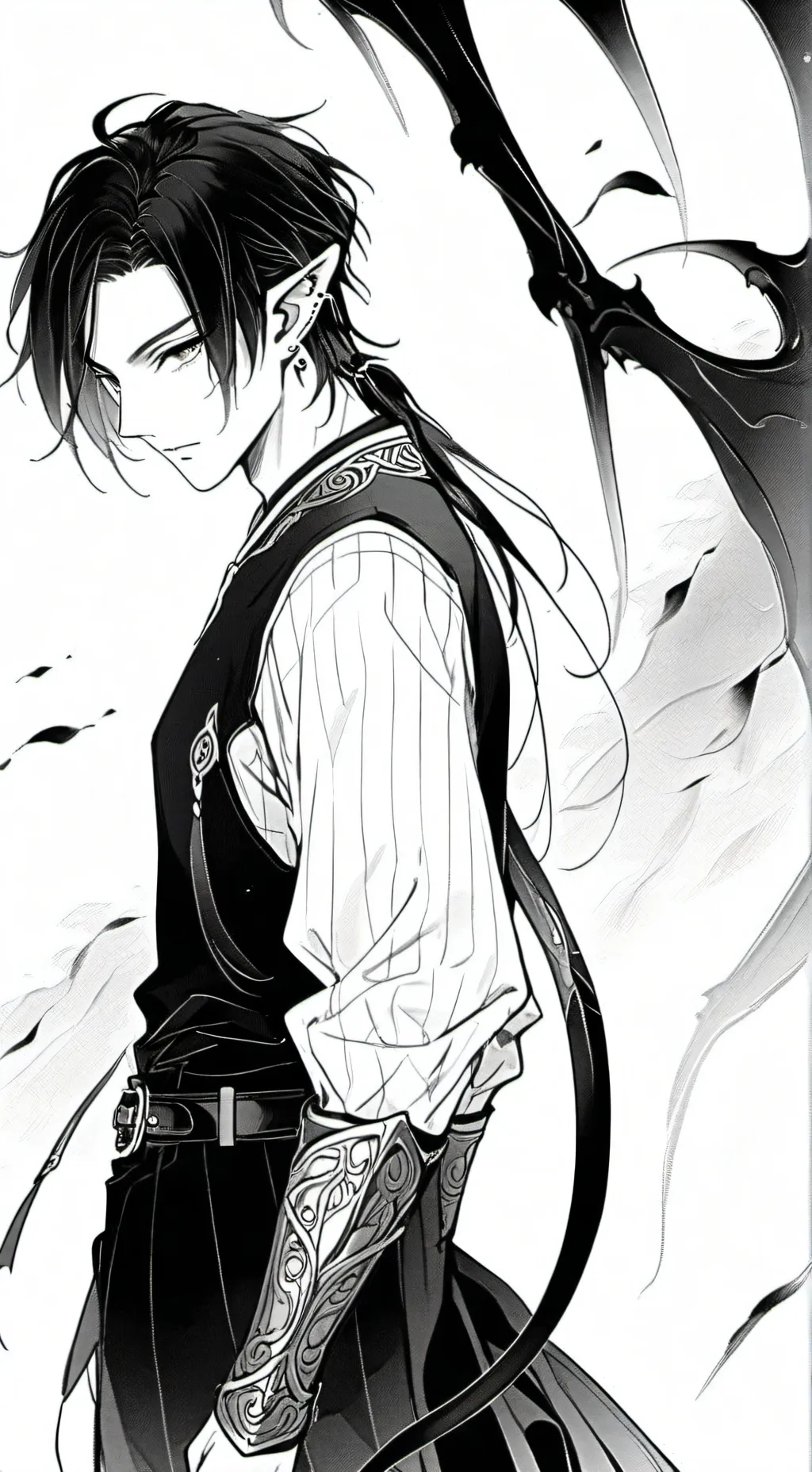 ai character: leo background